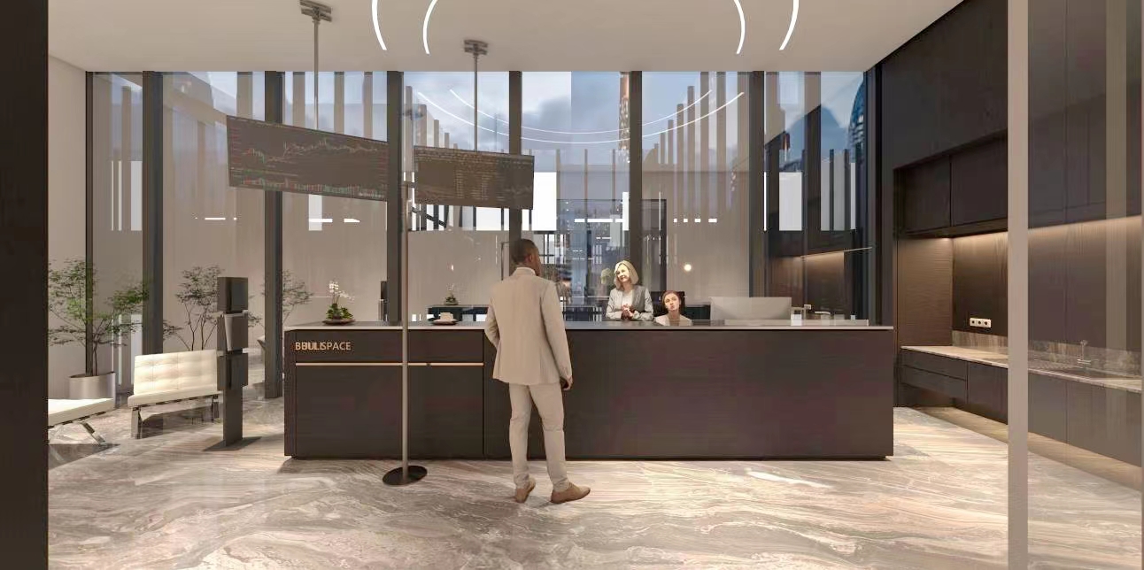 深圳福田金融企業(yè)空間設(shè)計(jì)-福田投行大廈辦公室裝修工程